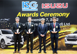 UICT、6年連続で『ISUZU Supplier Group Activity Award』を受賞