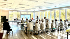 沼津工業高等専門学校生 伊豆江間工場見学実施